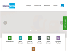 Tablet Screenshot of istanbulteknik.com